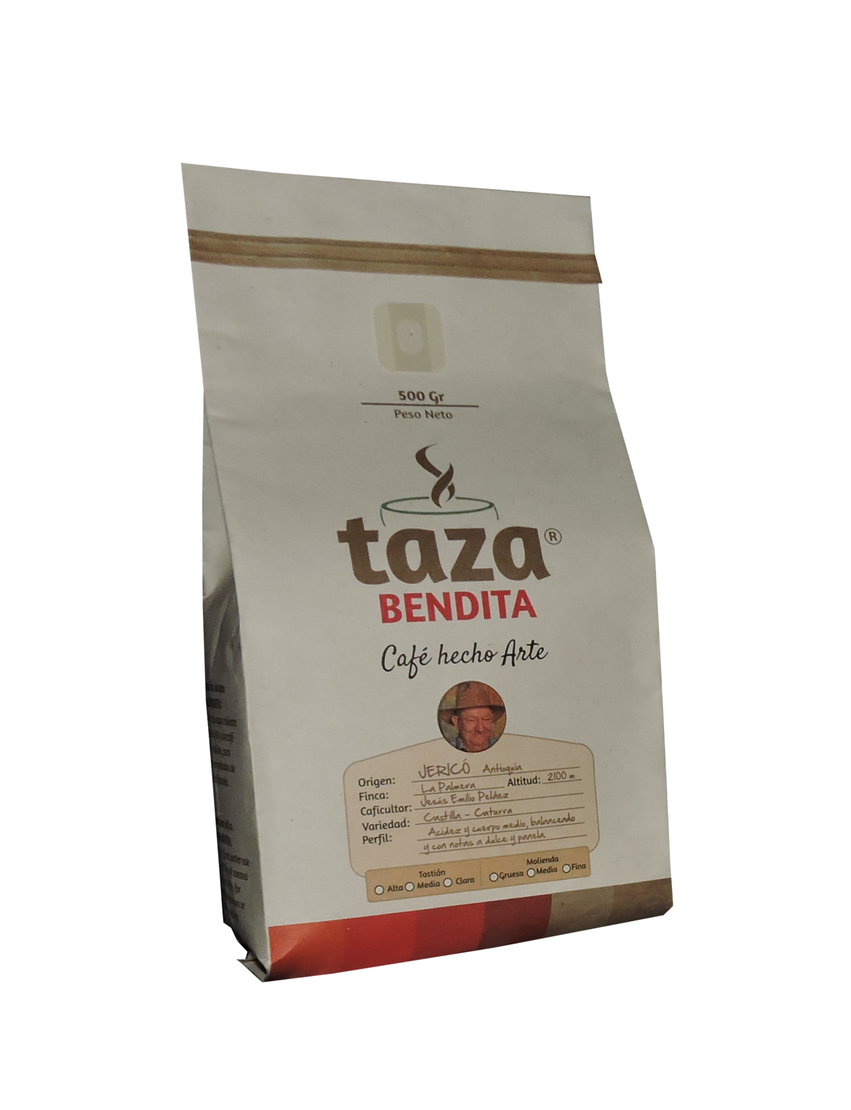 Taza Bendita - Café Origen Jericó Molido (500g)