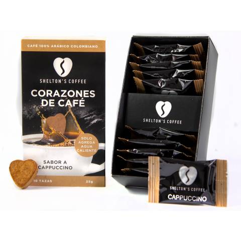 Shelton's Coffee - Sabor a Cappuccino (Liofilizado)