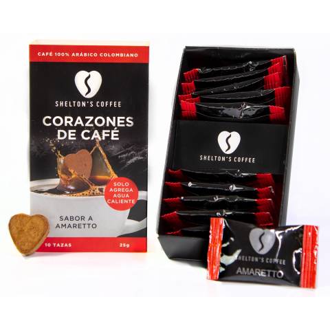Shelton's Coffee - Sabor a Amaretto (Liofilizado)