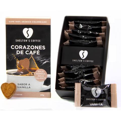 Shelton's Coffee - Sabor a Vainilla (Liofilizado)