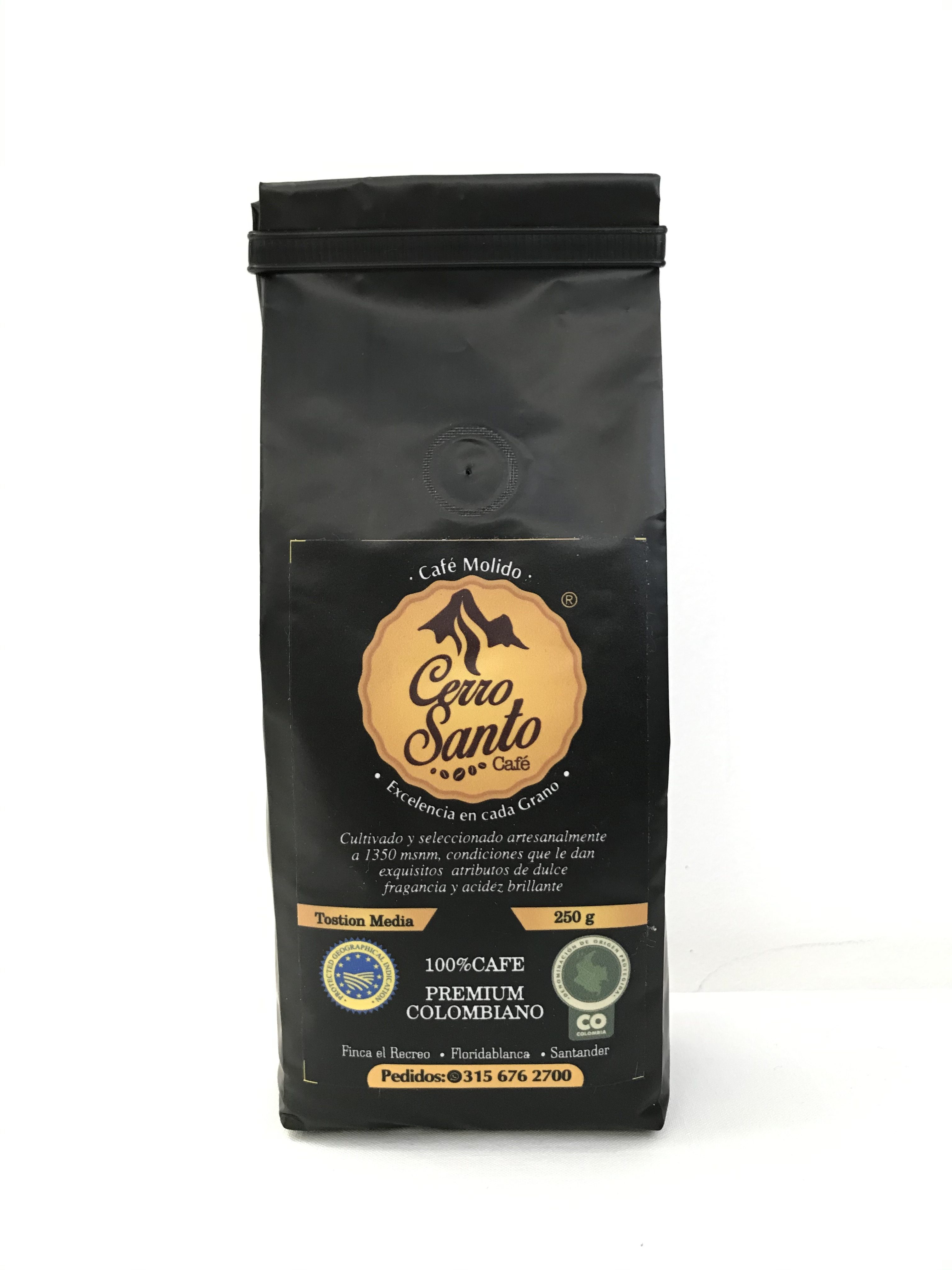 CAFÉ CERRO SANTO - PREMIUM GRANO (250G)