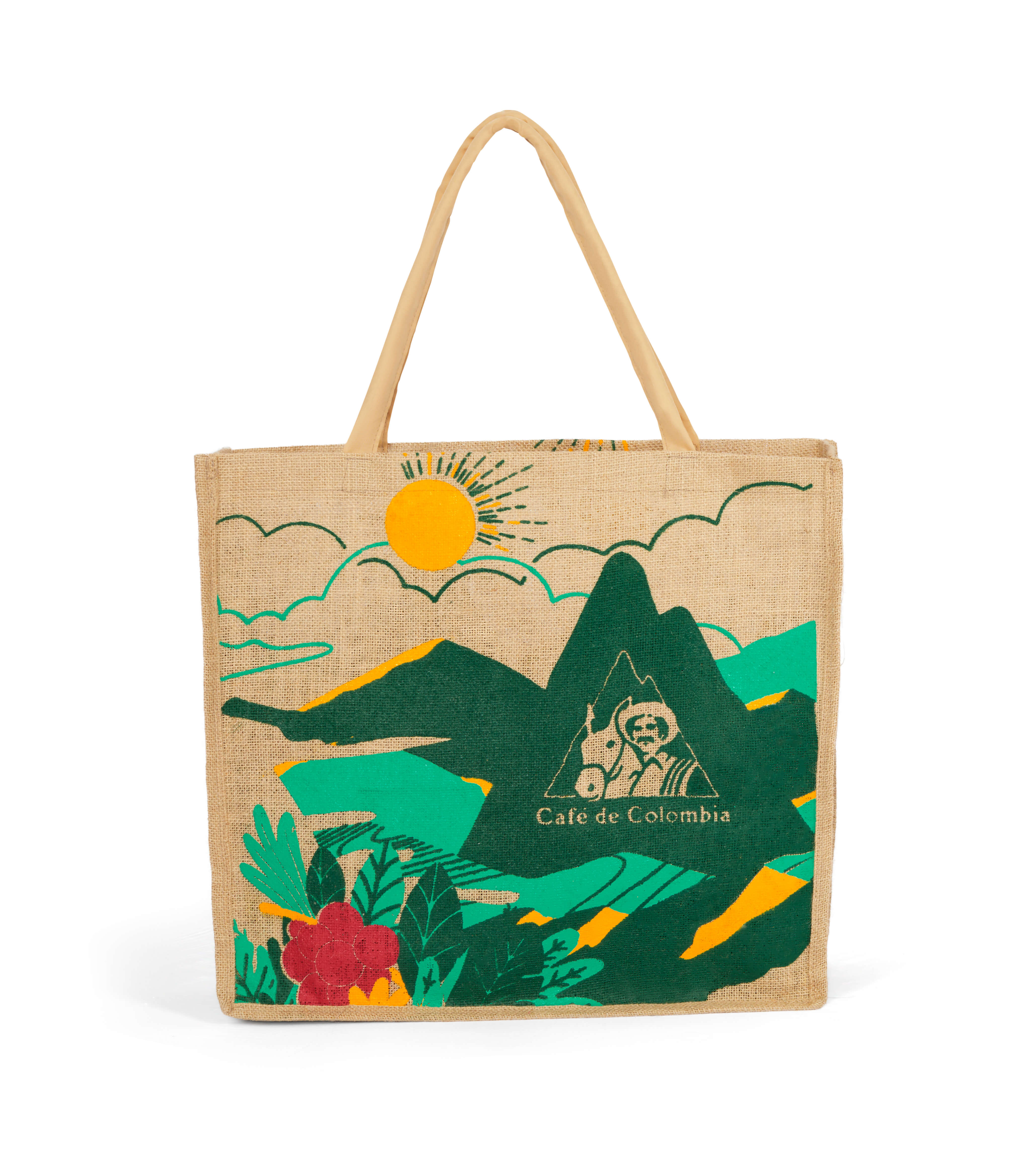 Bolsa de Yute grande Café de Colombia